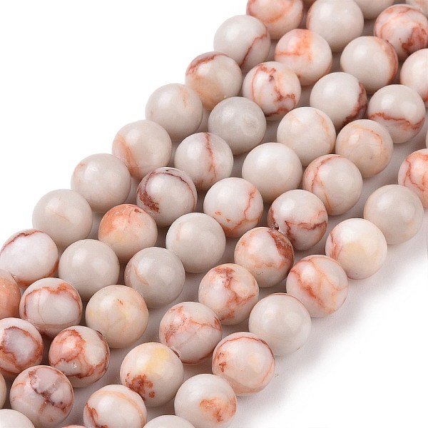 PandaHall Natural Red Netstone Beads Strands, Round, Orange, 8mm, Hole: 1mm, about 46pcs/strand, 15.1 inch Netstone Round Orange
PandaHall Natural Red Netstone Beads Strands, Round, Orange, 8mm, Hole: 1mm, about 46pcs/strand, 15.1 inch Netstone Round Orange