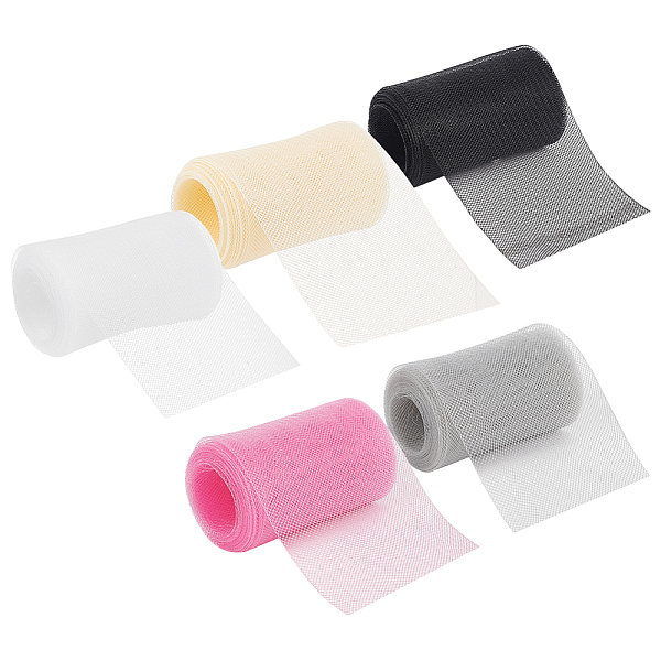 PandaHall BENECREAT 21~23 Yards 5 Colors Polyester Mesh Ribbons, for Wedding Headdress Making, Mixed Color, 3-1/8~3-1/4 inch(80~82mm), about..., Multicolor
PandaHall BENECREAT 21~23 Yards 5 Colors Polyester Mesh Ribbons, for Wedding Headdress Making, Mixed Color, 3-1/8~3-1/4 inch(80~82mm), about..., Multicolor