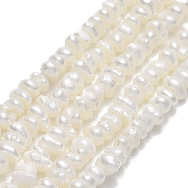 PandaHall Natural Cultured Freshwater Pearl Beads Strands, Keshi Pearl Beads, Nuggets, Linen, 2~2.5x3.5~6x3.5~4mm, Hole: 0.6mm, about..., Brown
PandaHall Natural Cultured Freshwater Pearl Beads Strands, Keshi Pearl Beads, Nuggets, Linen, 2~2.5x3.5~6x3.5~4mm, Hole: 0.6mm, about..., Brown