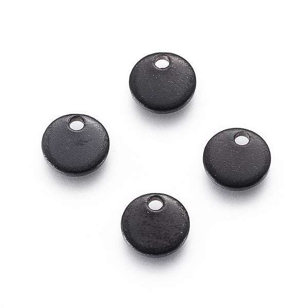 PandaHall 304 Stainless Steel Stamping Blank Tag Charms, Flat Round, Electrophoresis Black, 6x0.8mm, Hole: 1.2mm 304 Stainless Steel Flat...
PandaHall 304 Stainless Steel Stamping Blank Tag Charms, Flat Round, Electrophoresis Black, 6x0.8mm, Hole: 1.2mm 304 Stainless Steel Flat...