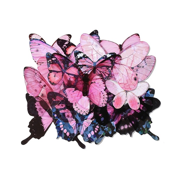 PandaHall Butterfly Decorative Stickers Sets, Including 10Pcs Waterproof PET Self-Adhesive Stickers and 10Pcs Paper Stickers, for DIY...
PandaHall Butterfly Decorative Stickers Sets, Including 10Pcs Waterproof PET Self-Adhesive Stickers and 10Pcs Paper Stickers, for DIY...