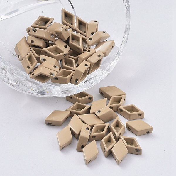 PandaHall Spray Painted Alloy Multi-Strand Links, For Tile Elastic Bracelets Making, Rhombus, Dark Khaki, 12x7x3.5mm, Hole: 0.8mm Alloy..., Yellow
PandaHall Spray Painted Alloy Multi-Strand Links, For Tile Elastic Bracelets Making, Rhombus, Dark Khaki, 12x7x3.5mm, Hole: 0.8mm Alloy..., Yellow