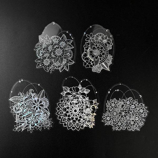 PandaHall PET Sticker, Self-adhesion, for Suitcase, Skateboard, Refrigerator, Helmet, Mobile Phone Shell, Flower, 117~122x87~105x0.1mm...
PandaHall PET Sticker, Self-adhesion, for Suitcase, Skateboard, Refrigerator, Helmet, Mobile Phone Shell, Flower, 117~122x87~105x0.1mm...