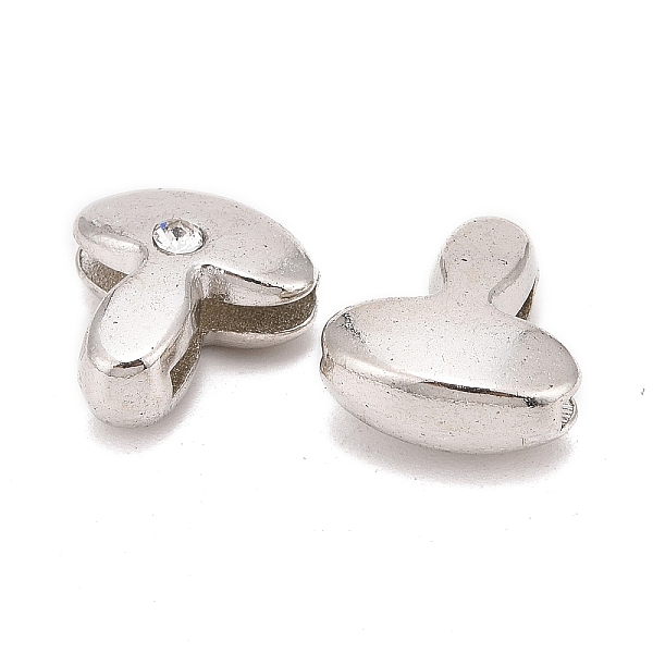PandaHall Letter Slider Beads for Watch Band Bracelet Making, Platinum Plated Alloy Crystal Rhinestone Slide Charms, Cadmium Free & Nickel..., Clear
PandaHall Letter Slider Beads for Watch Band Bracelet Making, Platinum Plated Alloy Crystal Rhinestone Slide Charms, Cadmium Free & Nickel..., Clear