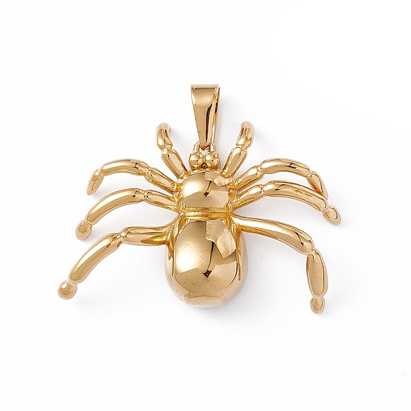 PandaHall Vacuum Plating 304 Stainless Steel Pendants, Spider Charms, Golden, 33x45x8.5mm, Hole: 4x8mm 304 Stainless Steel Spider
PandaHall Vacuum Plating 304 Stainless Steel Pendants, Spider Charms, Golden, 33x45x8.5mm, Hole: 4x8mm 304 Stainless Steel Spider