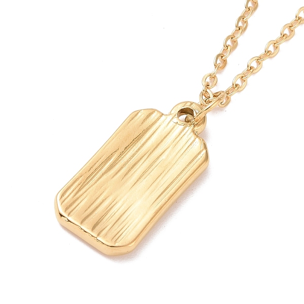 PandaHall Ion Plating(IP) 304 Stainless Steel Rectangle Rectangle Pendant Necklace with Cable Chains for Men Women, Golden, 17.60 inch...
PandaHall Ion Plating(IP) 304 Stainless Steel Rectangle Rectangle Pendant Necklace with Cable Chains for Men Women, Golden, 17.60 inch...