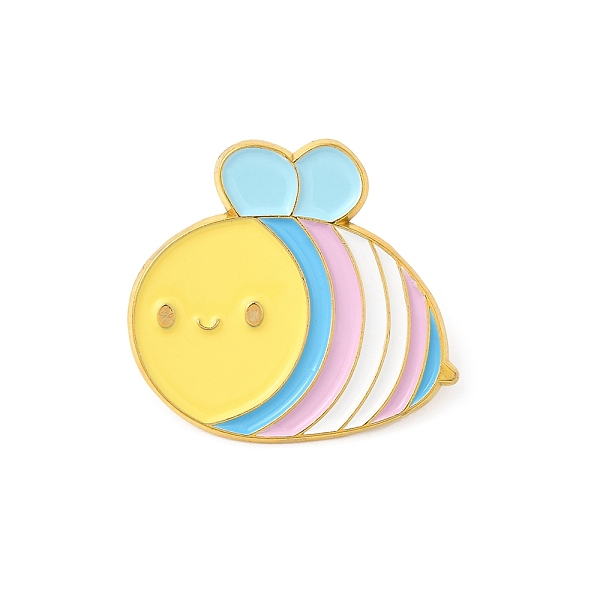 PandaHall Alloy Brooches, Enamel Pins, for Backpack Cloth, Golden, Bees, Colorful, 27x30x1.5mm Alloy+Enamel Bees
PandaHall Alloy Brooches, Enamel Pins, for Backpack Cloth, Golden, Bees, Colorful, 27x30x1.5mm Alloy+Enamel Bees
