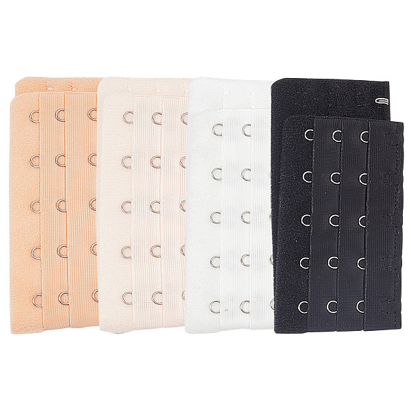 PandaHall DELORIGIN 4Pcs 4 Colors 3 Rows x 11 Hooks Polyester Corset Buckles, Waist Extender, with 304 Stainless Steel Finding, Mixed Color..., Multicolor
PandaHall DELORIGIN 4Pcs 4 Colors 3 Rows x 11 Hooks Polyester Corset Buckles, Waist Extender, with 304 Stainless Steel Finding, Mixed Color..., Multicolor
