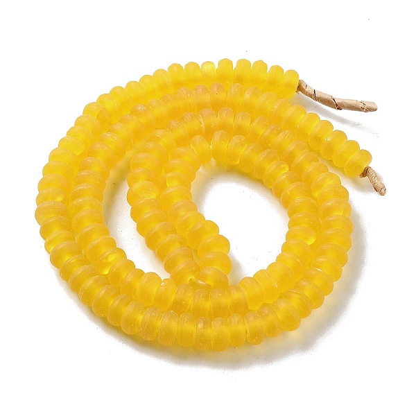 PandaHall Handmade Nepalese Lampwork Beads, Frosted, Rondelle, Gold, 9~9.5x4.5~5mm, Hole: 1.8mm, about 133pcs/strand, 25.20''(64cm) Lampwork...
PandaHall Handmade Nepalese Lampwork Beads, Frosted, Rondelle, Gold, 9~9.5x4.5~5mm, Hole: 1.8mm, about 133pcs/strand, 25.20''(64cm) Lampwork...