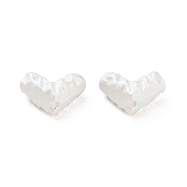 PandaHall Matte Alloy Beads, Heart, Matte Silver Color, 7x12x6.5mm, Hole: 1.4mm Alloy Heart
PandaHall Matte Alloy Beads, Heart, Matte Silver Color, 7x12x6.5mm, Hole: 1.4mm Alloy Heart