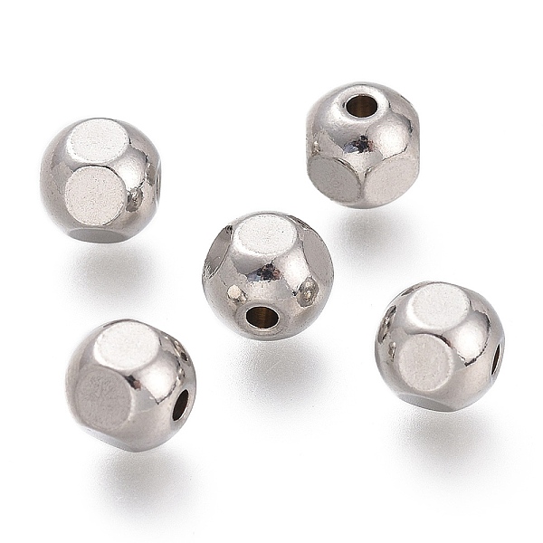 PandaHall 304 Stainless Steel Beads, Faceted, Round, Stainless Steel Color, 6mm, Hole: 1.5mm 304 Stainless Steel Round
PandaHall 304 Stainless Steel Beads, Faceted, Round, Stainless Steel Color, 6mm, Hole: 1.5mm 304 Stainless Steel Round