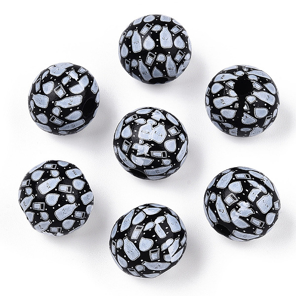 PandaHall Printed Schima Wooden Beads, Round with Feeding-Bottle Pattern, Black, 16x14.5mm, Hole: 3.8mm Schima Wood Bottle Black
PandaHall Printed Schima Wooden Beads, Round with Feeding-Bottle Pattern, Black, 16x14.5mm, Hole: 3.8mm Schima Wood Bottle Black