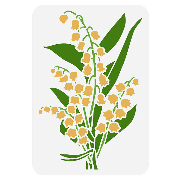 PandaHall Plastic Drawing Painting Stencils Templates, for Painting on Scrapbook Fabric Tiles Floor Furniture Wood, Rectangle, May Lily of...
PandaHall Plastic Drawing Painting Stencils Templates, for Painting on Scrapbook Fabric Tiles Floor Furniture Wood, Rectangle, May Lily of...