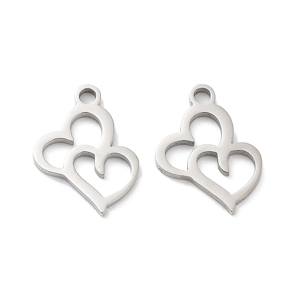PandaHall 316 Surgical Stainless Steel Charms, Manual Polishing, Laser Cut, Heart Charms, Stainless Steel Color, 14.5x9.5x1mm, Hole: 1.6mm...
PandaHall 316 Surgical Stainless Steel Charms, Manual Polishing, Laser Cut, Heart Charms, Stainless Steel Color, 14.5x9.5x1mm, Hole: 1.6mm...