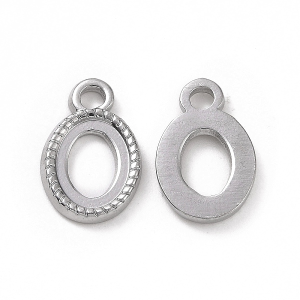 PandaHall 304 Stainless Steel Charms, Oval Charm, Stainless Steel Color, 13x8.5x1.5mm, Hole: 1.9mm 304 Stainless Steel Oval
PandaHall 304 Stainless Steel Charms, Oval Charm, Stainless Steel Color, 13x8.5x1.5mm, Hole: 1.9mm 304 Stainless Steel Oval