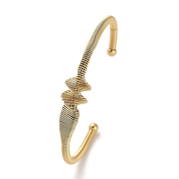 PandaHall Golden 304 Stainless Steel Cuff Bangles for Women, Rhombus, Inner Diameter: 2-1/2x2 inch(6.2x5.1cm) 304 Stainless Steel Rhombus
PandaHall Golden 304 Stainless Steel Cuff Bangles for Women, Rhombus, Inner Diameter: 2-1/2x2 inch(6.2x5.1cm) 304 Stainless Steel Rhombus