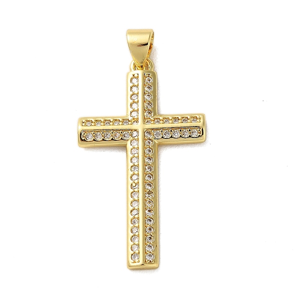 PandaHall Brass Micro Micro Pave Clear Cubic Zirconia Pendants, Cross, Real 18K Gold Plated, 30.5x17.5x2mm, Hole: 4x3.5mm Brass+Cubic...
PandaHall Brass Micro Micro Pave Clear Cubic Zirconia Pendants, Cross, Real 18K Gold Plated, 30.5x17.5x2mm, Hole: 4x3.5mm Brass+Cubic...