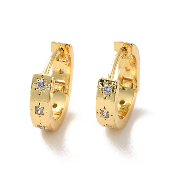 PandaHall Clear Cubic Zirconia Star Hoop Earrings, Long-Lasting Plated Brass Hinged Earrings for Women, Cadmium Free & Lead Free, Real 18K...
PandaHall Clear Cubic Zirconia Star Hoop Earrings, Long-Lasting Plated Brass Hinged Earrings for Women, Cadmium Free & Lead Free, Real 18K...