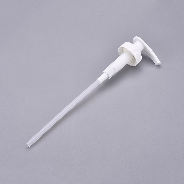 PandaHall Polypropylene(PP) Dispensing Pump, Fits Shampoo and Conditioner Jugs Bottles, White, 40.25x6.5cm, Tube: 7.5mm Plastic White
PandaHall Polypropylene(PP) Dispensing Pump, Fits Shampoo and Conditioner Jugs Bottles, White, 40.25x6.5cm, Tube: 7.5mm Plastic White
