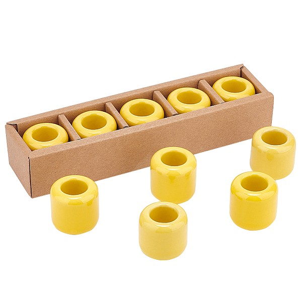 PandaHall AHANDMAKER 10 Pieces Ceramic Candle Holder Gold Mini Ceramic Chime Ritual Spell Candle Holders for Taper, Rituals, Spells, Vigil...
PandaHall AHANDMAKER 10 Pieces Ceramic Candle Holder Gold Mini Ceramic Chime Ritual Spell Candle Holders for Taper, Rituals, Spells, Vigil...