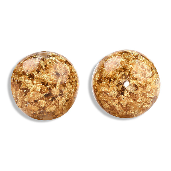 PandaHall Transparent Resin Beads, with Gold Foil, Round, Goldenrod, 20mm, Hole: 1.8mm Resin Round Gold
PandaHall Transparent Resin Beads, with Gold Foil, Round, Goldenrod, 20mm, Hole: 1.8mm Resin Round Gold