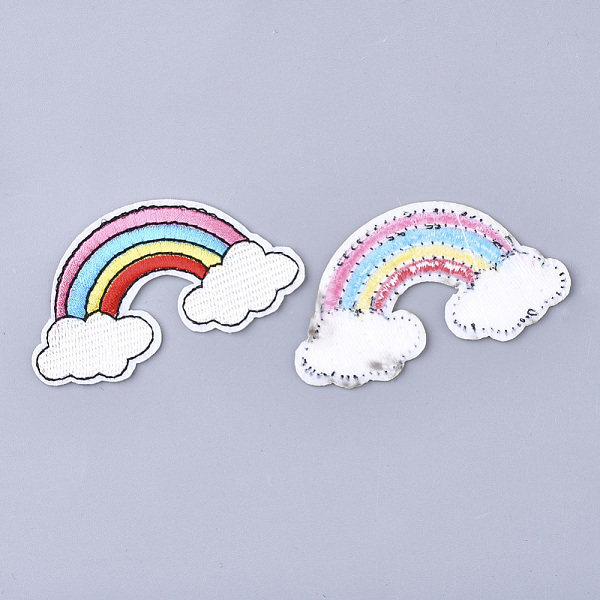 PandaHall Computerized Embroidery Cloth Iron On Patches, Costume Accessories, Appliques, Rainbow, Colorful, 38x68x1.5mm Cloth Rainbow
PandaHall Computerized Embroidery Cloth Iron On Patches, Costume Accessories, Appliques, Rainbow, Colorful, 38x68x1.5mm Cloth Rainbow