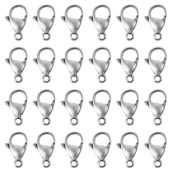 PandaHall Yilisi 100Pcs 304 Stainless Steel Lobster Claw Clasps, Parrot Trigger Clasps, Manual Polishing, Stainless Steel Color, 15x9x4mm...
PandaHall Yilisi 100Pcs 304 Stainless Steel Lobster Claw Clasps, Parrot Trigger Clasps, Manual Polishing, Stainless Steel Color, 15x9x4mm...