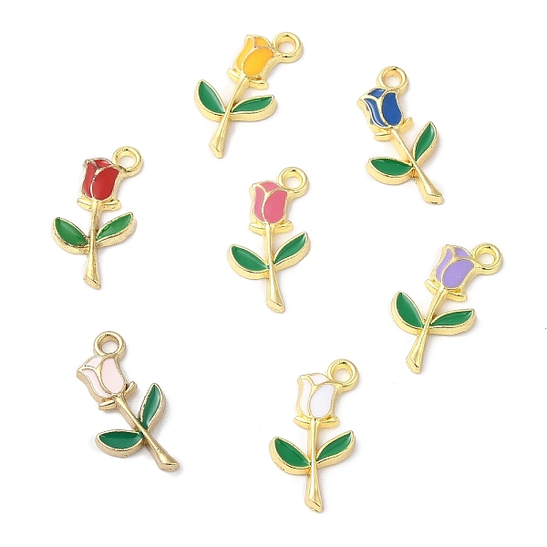 PandaHall Eco-friendly Alloy Enamel Pendants, Rose Flower Charm, for Valentine's Day, Mixed Color, 18x9x2mm, Hole: 1.6mm Alloy+Enamel Flower..., Multicolor
PandaHall Eco-friendly Alloy Enamel Pendants, Rose Flower Charm, for Valentine's Day, Mixed Color, 18x9x2mm, Hole: 1.6mm Alloy+Enamel Flower..., Multicolor