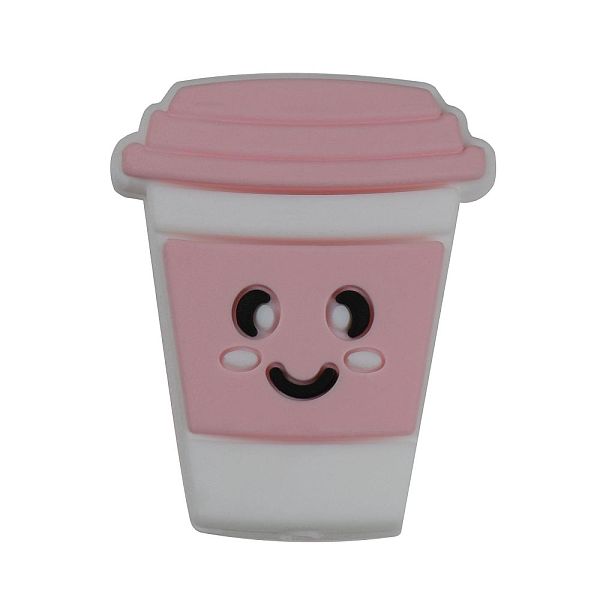 PandaHall Food Grade Eco-Friendly Silicone Focal Beads, Chewing Beads For Teethers, DIY Nursing Necklaces Making, Cup with Smiling Face..., Pink
PandaHall Food Grade Eco-Friendly Silicone Focal Beads, Chewing Beads For Teethers, DIY Nursing Necklaces Making, Cup with Smiling Face..., Pink