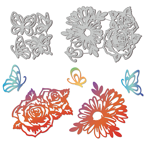 PandaHall 2Pcs 2 Styles Carbon Steel Cutting Dies Stencils, for DIY Scrapbooking, Photo Album, Decorative Embossing Paper Card, Stainless...
PandaHall 2Pcs 2 Styles Carbon Steel Cutting Dies Stencils, for DIY Scrapbooking, Photo Album, Decorative Embossing Paper Card, Stainless...