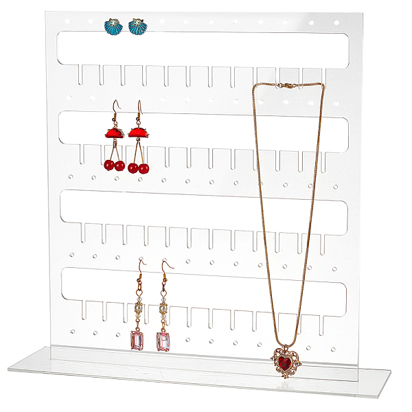 PandaHall PH Jewelry Display Stands, 5-Tier Transparent Acrylic Necklace Holder Stud Earring Organizer Jewelry Tree Jewelry Organizer for..., Clear
PandaHall PH Jewelry Display Stands, 5-Tier Transparent Acrylic Necklace Holder Stud Earring Organizer Jewelry Tree Jewelry Organizer for..., Clear