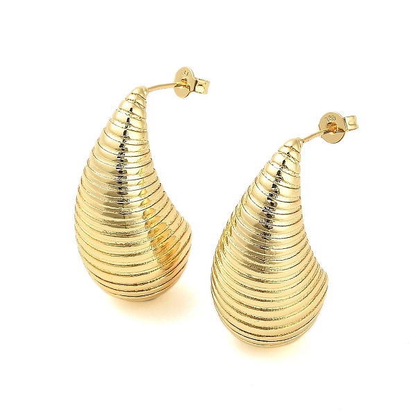 PandaHall Rack Plating Grooved Teardrop Brass Stud Earrings for Women, Long-Lasting Plated, Lead Free & Cadmium Free, Real 18K Gold Plated...
PandaHall Rack Plating Grooved Teardrop Brass Stud Earrings for Women, Long-Lasting Plated, Lead Free & Cadmium Free, Real 18K Gold Plated...