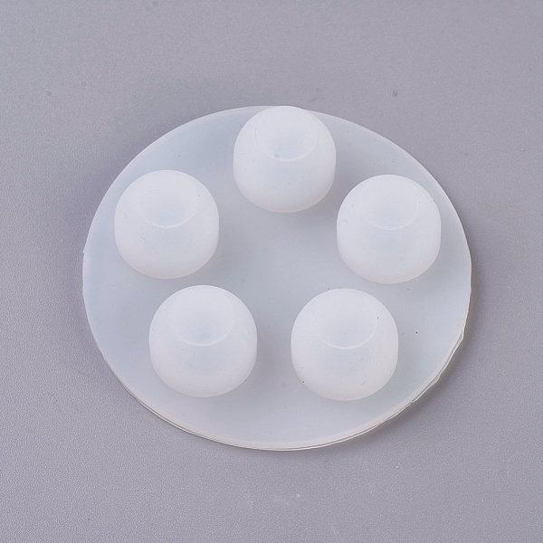 PandaHall Silicone Molds, Sphere Molds, Resin Casting Molds, For UV Resin, Epoxy Resin Jewelry Making, Ball, White, 66x15mm, Hole: 8mm...
PandaHall Silicone Molds, Sphere Molds, Resin Casting Molds, For UV Resin, Epoxy Resin Jewelry Making, Ball, White, 66x15mm, Hole: 8mm...