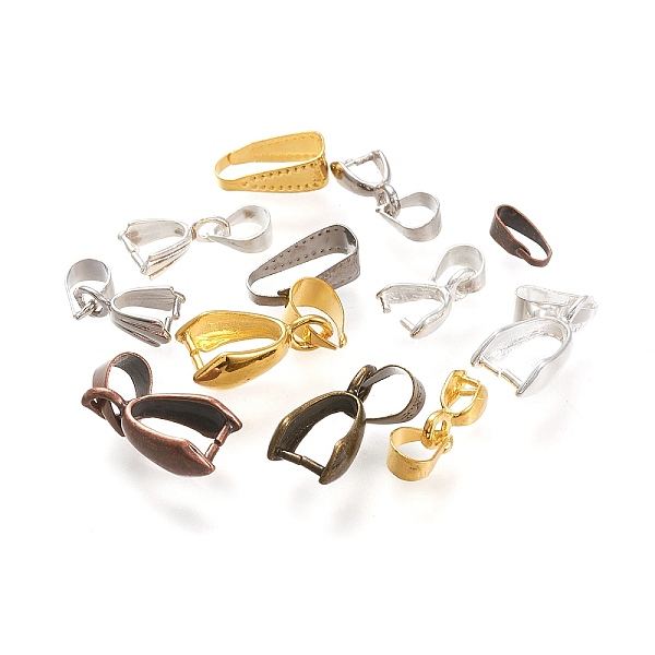 PandaHall Brass Pinch Bails, Ice Pick Pinch Bails for Pendant Making, Mixed Style, Mixed Color, 7~19.5x2.8~5x3~4mm, Hole: 5~6x3~4mm, Pin...
PandaHall Brass Pinch Bails, Ice Pick Pinch Bails for Pendant Making, Mixed Style, Mixed Color, 7~19.5x2.8~5x3~4mm, Hole: 5~6x3~4mm, Pin...
