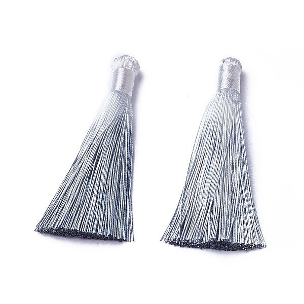 PandaHall Polyester Tassel Big Pendant Decorations, Gray, 80~85x8~20mm Polyester Gray
PandaHall Polyester Tassel Big Pendant Decorations, Gray, 80~85x8~20mm Polyester Gray