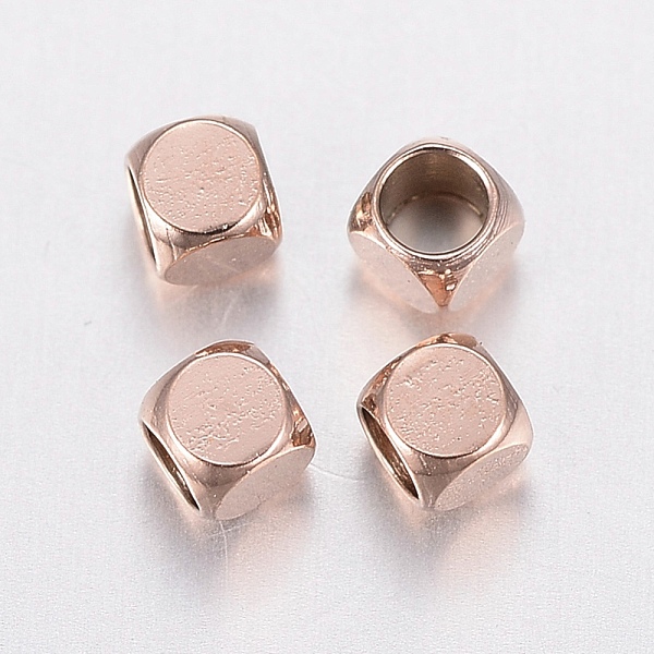 PandaHall Ion Plating(IP) 304 Stainless Steel Beads, Cube, Rose Gold, 2x2x2mm, Hole: 1.5mm 304 Stainless Steel Cube
PandaHall Ion Plating(IP) 304 Stainless Steel Beads, Cube, Rose Gold, 2x2x2mm, Hole: 1.5mm 304 Stainless Steel Cube