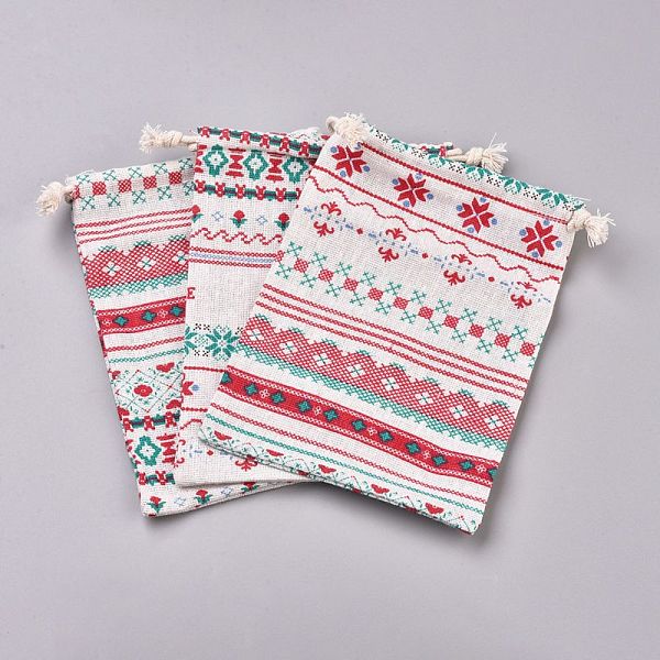 PandaHall Burlap Packing Pouches, Drawstring Bags, Colorful, 17.3~18.2x13~13.4cm Burlap
PandaHall Burlap Packing Pouches, Drawstring Bags, Colorful, 17.3~18.2x13~13.4cm Burlap