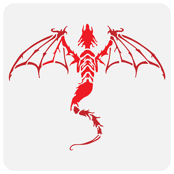 PandaHall FINGERINSPIRE Flying Dragon Stencil for Painting 11.8x11.8 inch Large Dragon Pattern Drawing Template Dragon with Long Tail...
PandaHall FINGERINSPIRE Flying Dragon Stencil for Painting 11.8x11.8 inch Large Dragon Pattern Drawing Template Dragon with Long Tail...