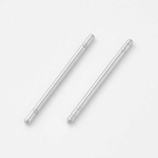 PandaHall 304 Stainless Steel Stud Earring Findings, Stainless Steel Color, 14~15x0.7mm, Pin: 0.8mm 304 Stainless Steel Others
PandaHall 304 Stainless Steel Stud Earring Findings, Stainless Steel Color, 14~15x0.7mm, Pin: 0.8mm 304 Stainless Steel Others