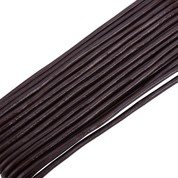 PandaHall Round Leather Cord, Cowhide Leather, DIY Jewelry Making Material for Leather Wrap Bracelet, Coconut Brown, Size: about 3mm thick...
PandaHall Round Leather Cord, Cowhide Leather, DIY Jewelry Making Material for Leather Wrap Bracelet, Coconut Brown, Size: about 3mm thick...