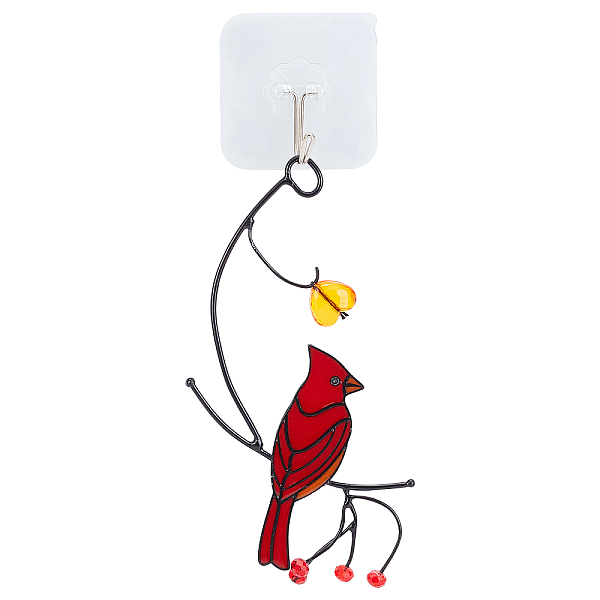 PandaHall CREATCABIN 1 Set Alloy Enamel Pendant Decoration, with Plastic Adhesive Hook, Bird, for Home Windows Decoration, Red, 173x96x9.5mm...
PandaHall CREATCABIN 1 Set Alloy Enamel Pendant Decoration, with Plastic Adhesive Hook, Bird, for Home Windows Decoration, Red, 173x96x9.5mm...