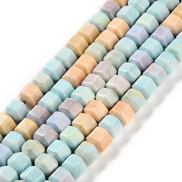 PandaHall Natural Rainbow Alashan Agate Beads Strands, Dyed, Hexagon, Mixed Color, 5x5.5~6x5.5~6mm, Hole: 0.7mm, about 78pcs/strand, 15.94..., Multicolor
PandaHall Natural Rainbow Alashan Agate Beads Strands, Dyed, Hexagon, Mixed Color, 5x5.5~6x5.5~6mm, Hole: 0.7mm, about 78pcs/strand, 15.94..., Multicolor