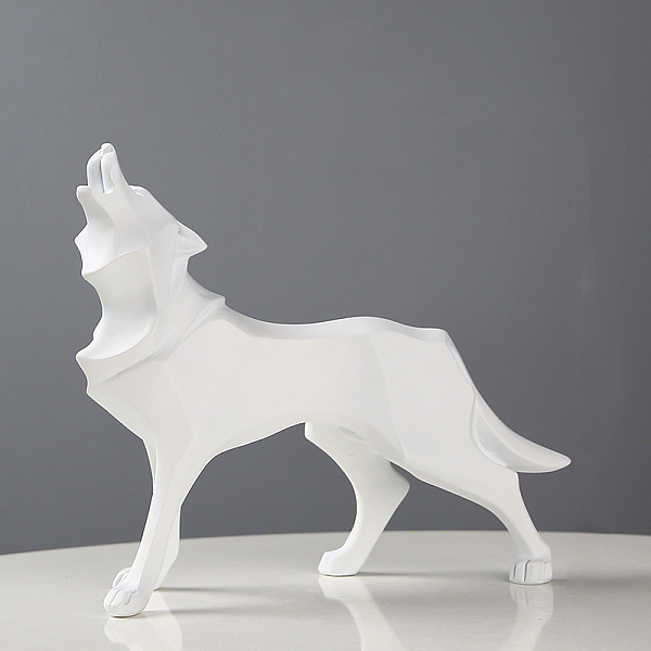 PandaHall Resin Crafts Wolf Statue, for Home Office Cabinet Deaktop Decoration, White, 85x220x195mm Resin Wolf White
PandaHall Resin Crafts Wolf Statue, for Home Office Cabinet Deaktop Decoration, White, 85x220x195mm Resin Wolf White