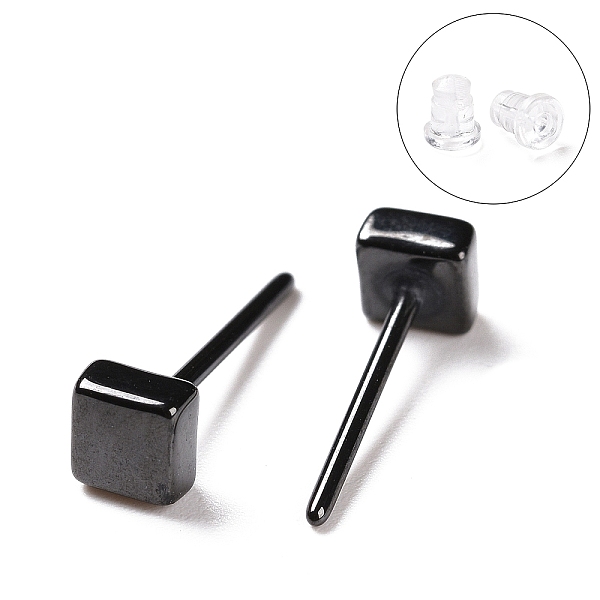 PandaHall Hypoallergenic Bioceramics Zirconia Ceramic Square Stud Earrings, No Fading and Nickel Free, Black, 4x4mm Zirconia Ceramic Square...
PandaHall Hypoallergenic Bioceramics Zirconia Ceramic Square Stud Earrings, No Fading and Nickel Free, Black, 4x4mm Zirconia Ceramic Square...