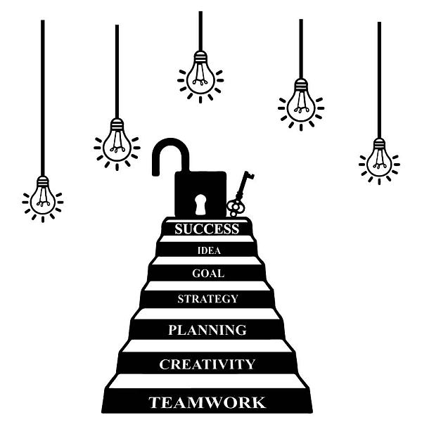 PandaHall SUPERDANT Ladder of Success Wall Stickers Inspirational Quotes Wall Decals Teamwork Creativity Planning Strategy Goal Idea Decals...
PandaHall SUPERDANT Ladder of Success Wall Stickers Inspirational Quotes Wall Decals Teamwork Creativity Planning Strategy Goal Idea Decals...