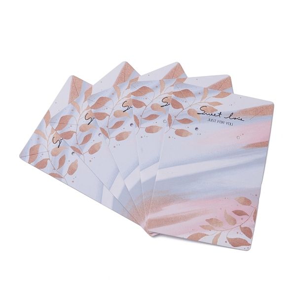 PandaHall Coated Paper Bracelet Display Cards, Rectangle, Leaf Pattern, 9.1x6x0.04cm Paper Leaf
PandaHall Coated Paper Bracelet Display Cards, Rectangle, Leaf Pattern, 9.1x6x0.04cm Paper Leaf