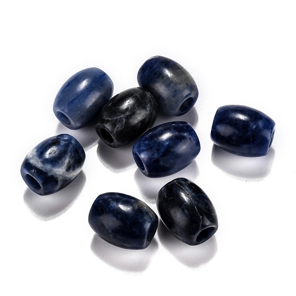 PandaHall Natural Sodalite European Beads, Large Hole Beads, Barrel, 15~17x12~13.5mm, Hole: 4.5~5mm Sodalite Barrel
PandaHall Natural Sodalite European Beads, Large Hole Beads, Barrel, 15~17x12~13.5mm, Hole: 4.5~5mm Sodalite Barrel