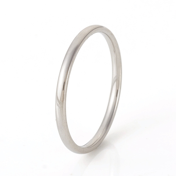 PandaHall 201 Stainless Steel Plain Band Rings, Stainless Steel Color, US Size 6(16.5mm), 1.5mm 201 Stainless Steel
PandaHall 201 Stainless Steel Plain Band Rings, Stainless Steel Color, US Size 6(16.5mm), 1.5mm 201 Stainless Steel