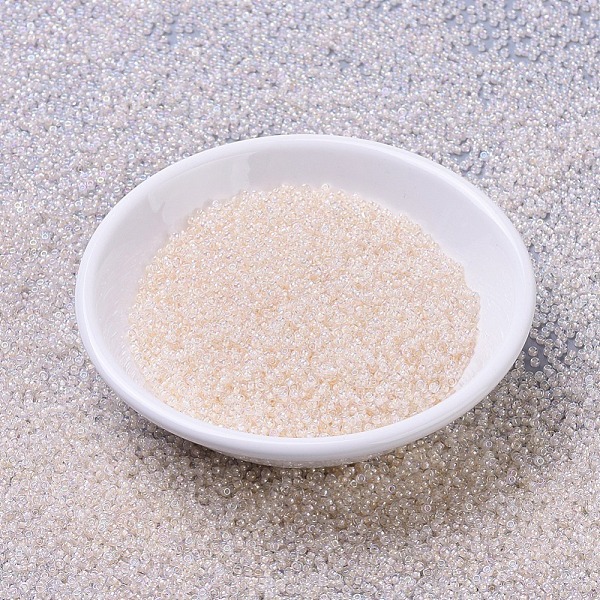 PandaHall MIYUKI Round Rocailles Beads, Japanese Seed Beads, (RR281) Pale Peach Lined Crystal AB, 11/0, 2x1.3mm, Hole: 0.8mm, about..., Orange
PandaHall MIYUKI Round Rocailles Beads, Japanese Seed Beads, (RR281) Pale Peach Lined Crystal AB, 11/0, 2x1.3mm, Hole: 0.8mm, about..., Orange