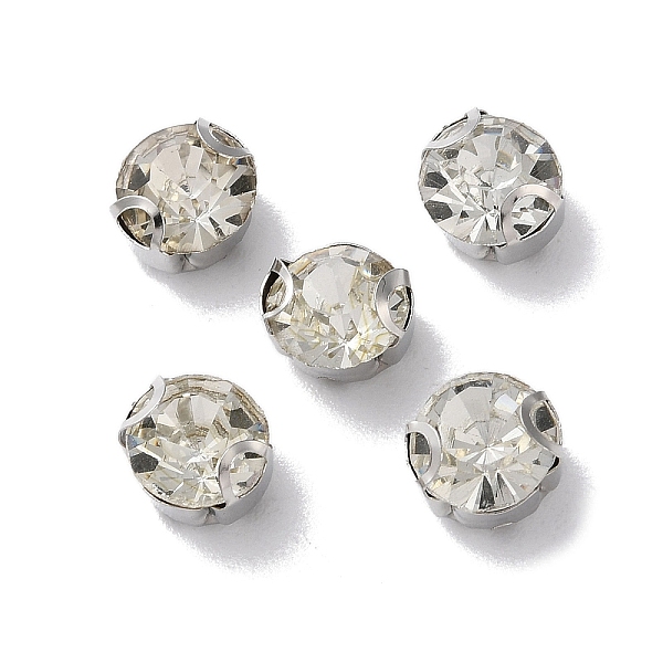PandaHall Round Sew on Rhinestone, Multi-strand Links, Glass Rhinestone, with Stainless Steel Prong Settings, Garments Accessories, Faceted..., Clear
PandaHall Round Sew on Rhinestone, Multi-strand Links, Glass Rhinestone, with Stainless Steel Prong Settings, Garments Accessories, Faceted..., Clear